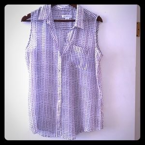 LizClaiborne Sleeveless Top L